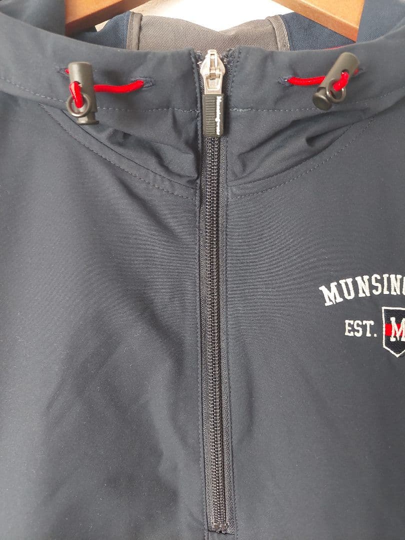 Munsingwear 防風防寒フードジャケット Lサイズ【レア/美品】