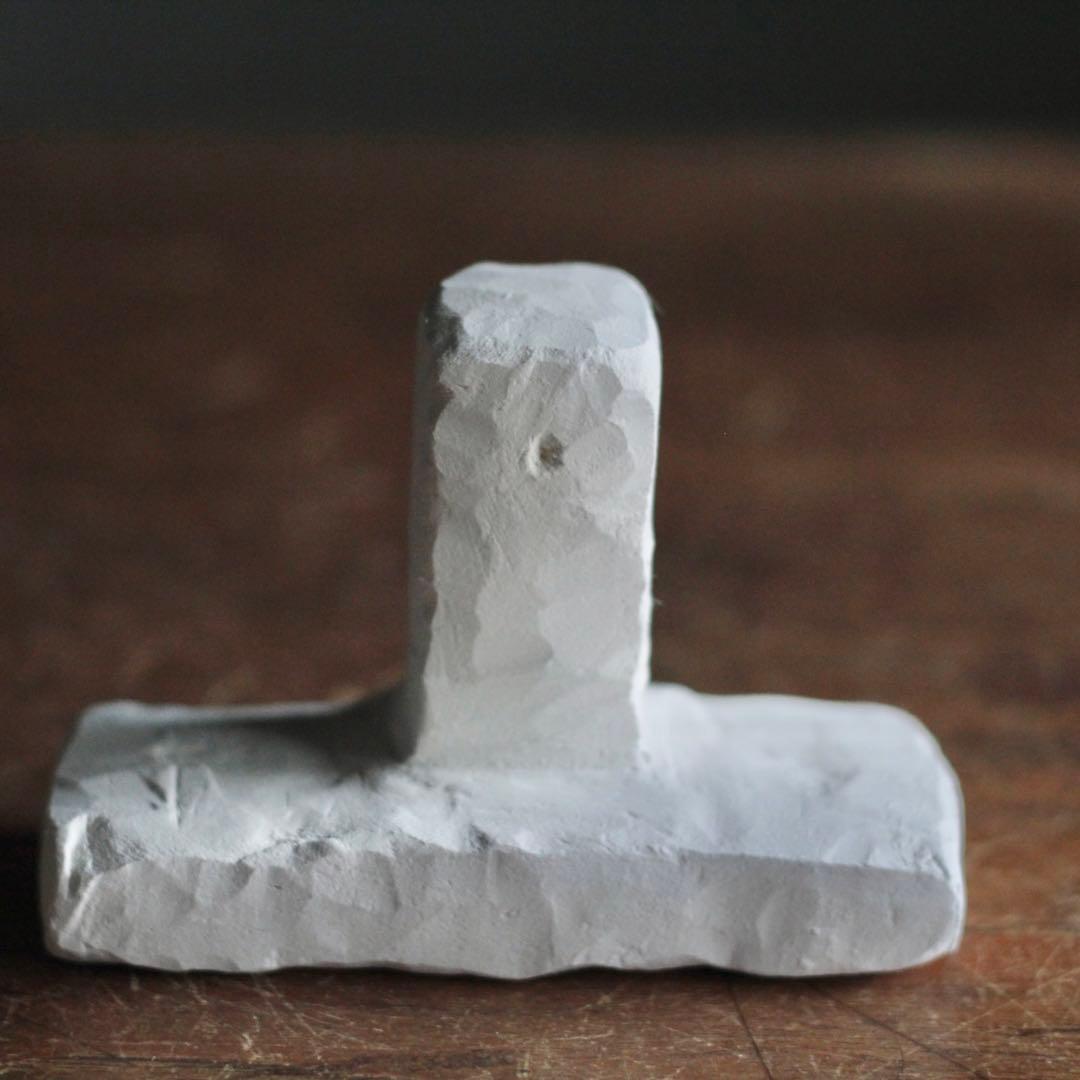 石塑粘土 小 立体作品 建物 現代美術 sculpture