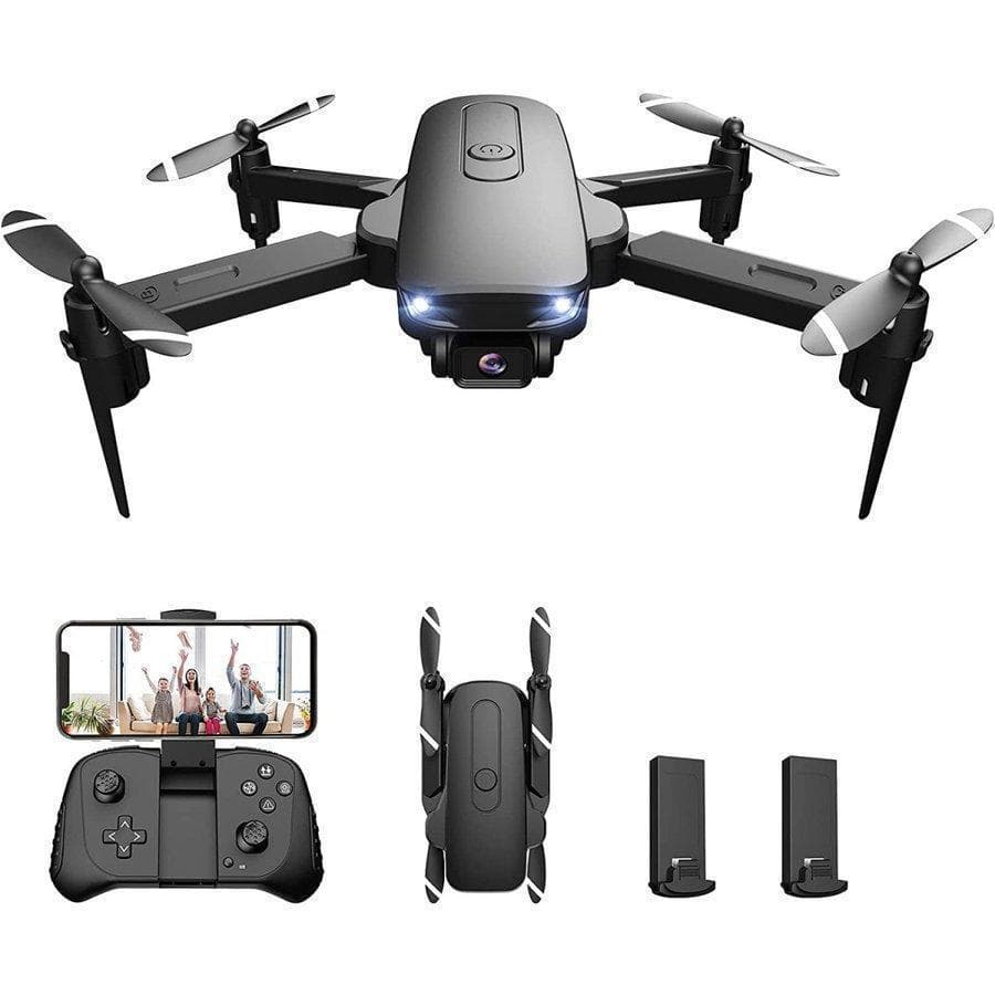 10【新品未使用】【送料無料】ドローン　折りたたみ 1080P バッテリー2個