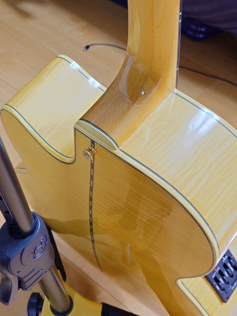 ATHLETE/アスリート AX-4 4弦 アコースティックベース ギグケース付