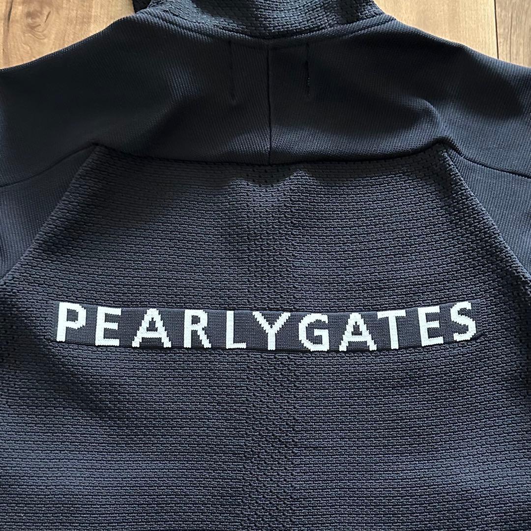 PEARLY GATES フルジップ フーディ ニットジャケット ネイビー 4