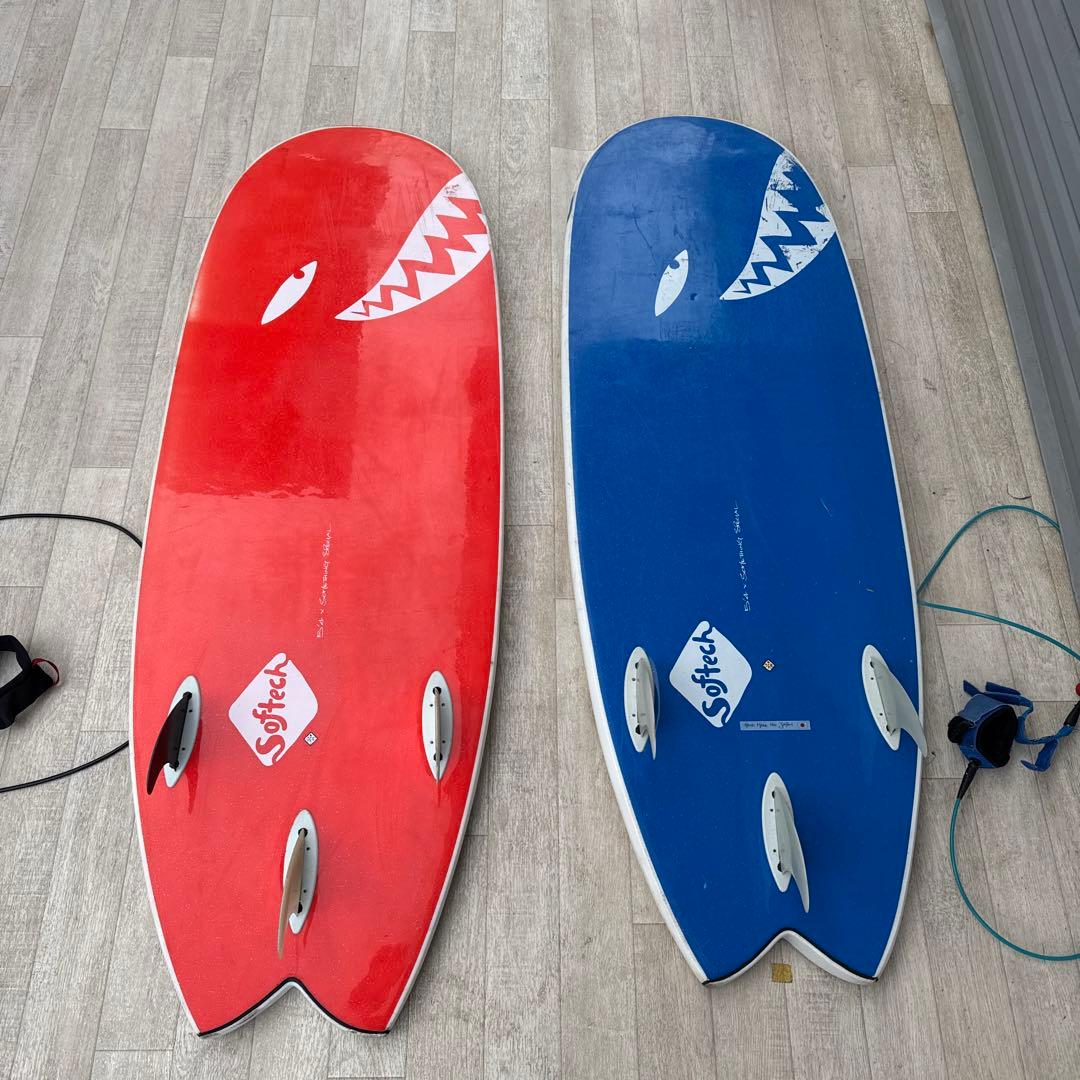 softech ソフテック サーフボード スポンジボード　セット　まとめ　セット