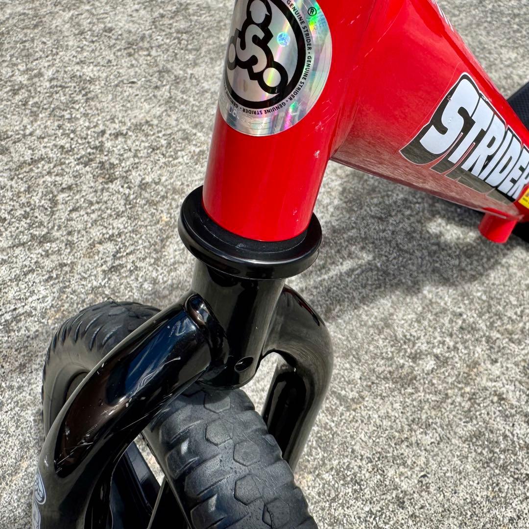 【超美品】STRIDER（ストライダー） 12 スポーツ レッド バランスバイク