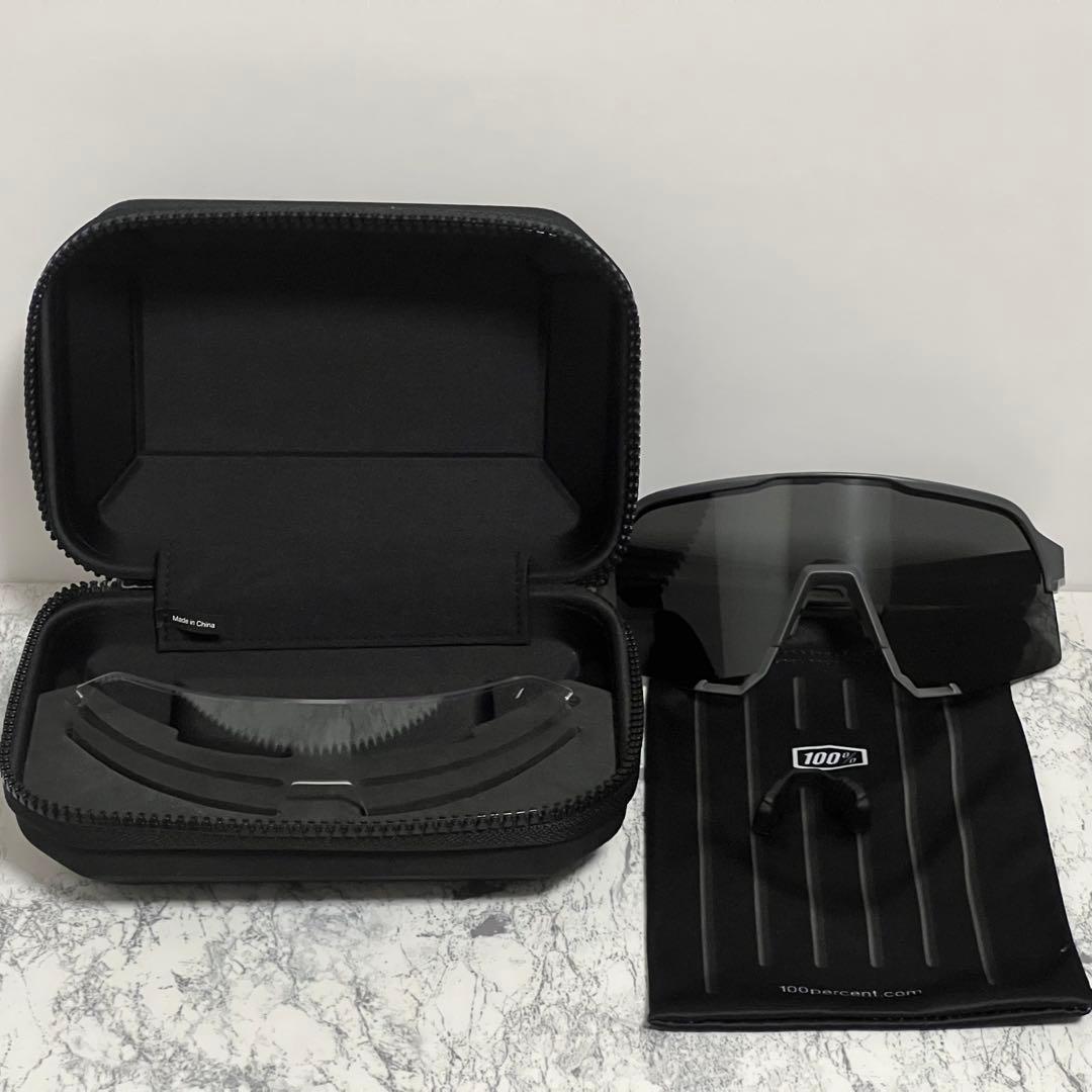 100% ワンハンドレッド サングラス S3 Matte Cool Grey