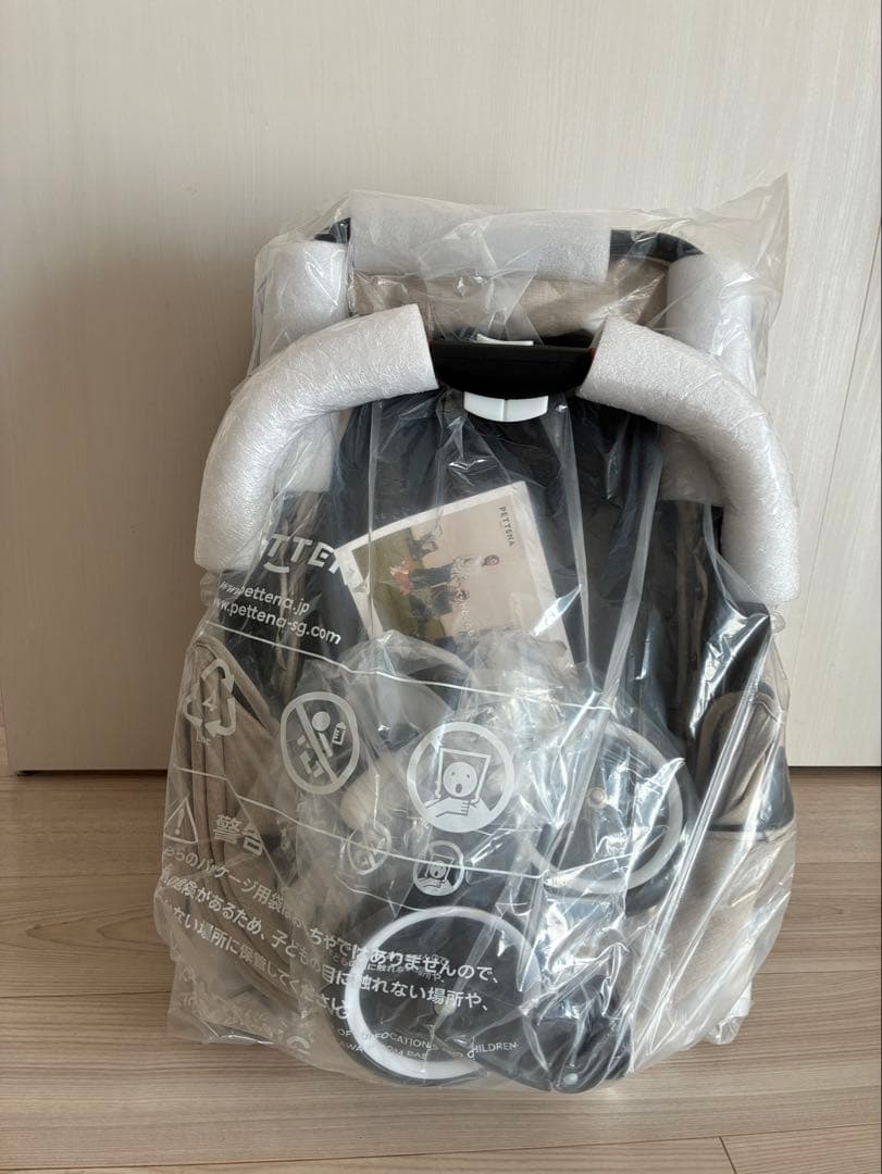 【新品】PETTENA KNIGHT ペットカート ベージュ4輪式ペットカート