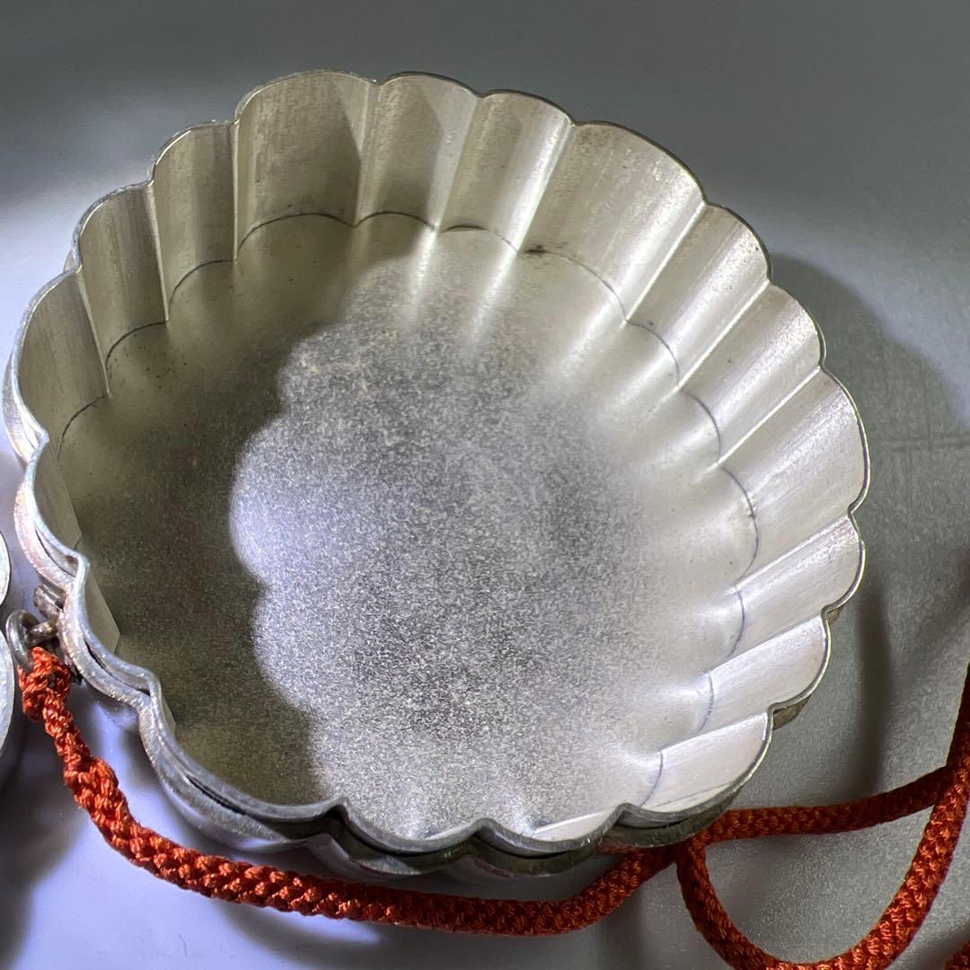 皇室ボンボニエール　鳳凰雅楽火災太鼓　純銀生駒製　共箱付　72g