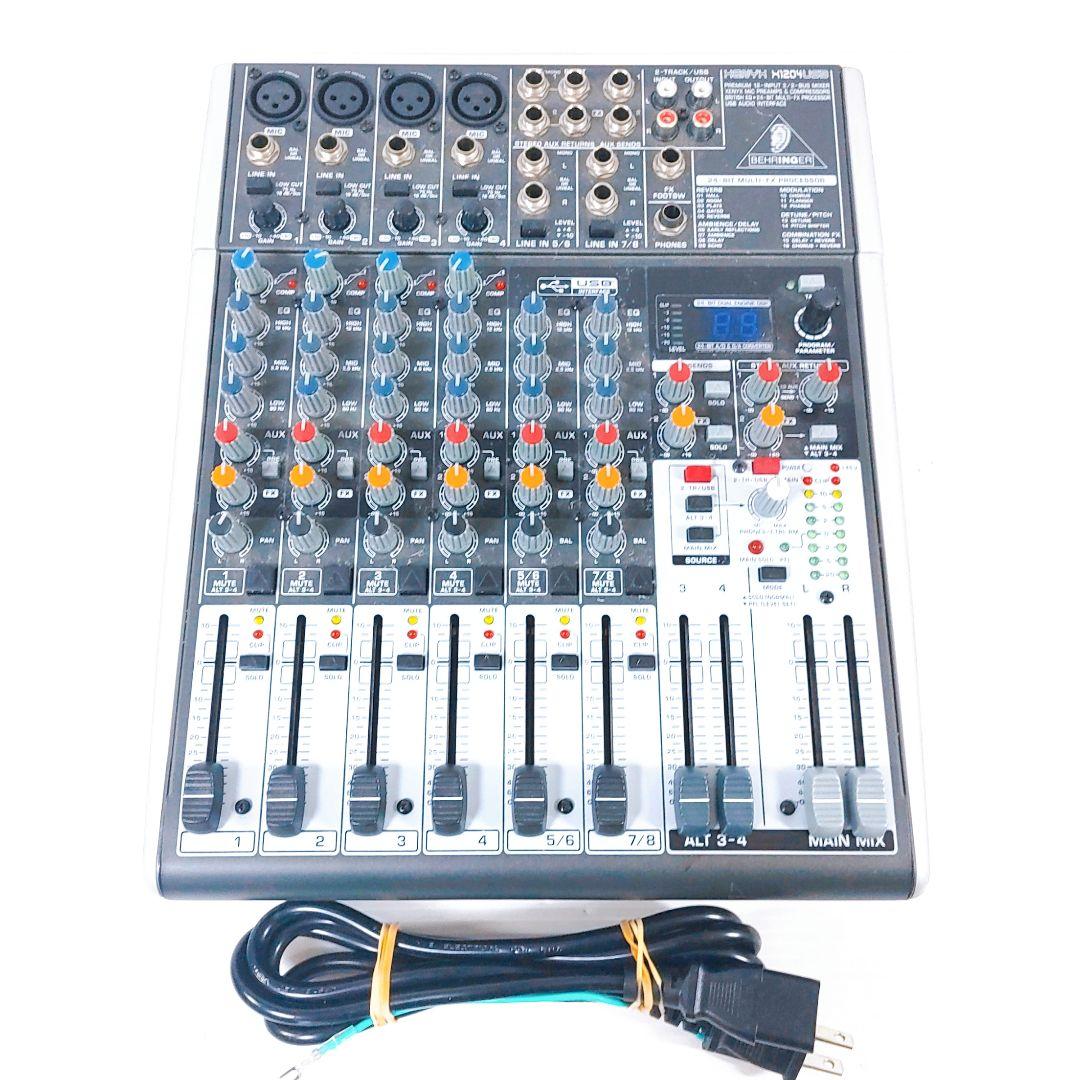 BEHRINGER ベリンガー XENYX X1204USB ミキサー　ジャンク
