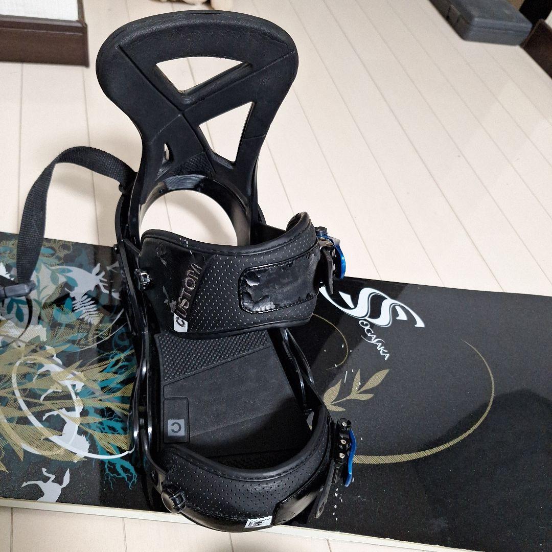 スノーボードセットユウ　オガサカ１６０センチ　バートンカスタムMサイズ
