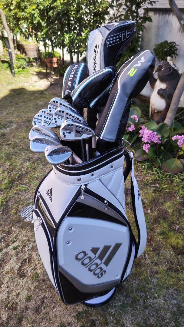 【最強初心者セット】全体完全調整13本 【キャディバッグ＆アイアンカバー付】