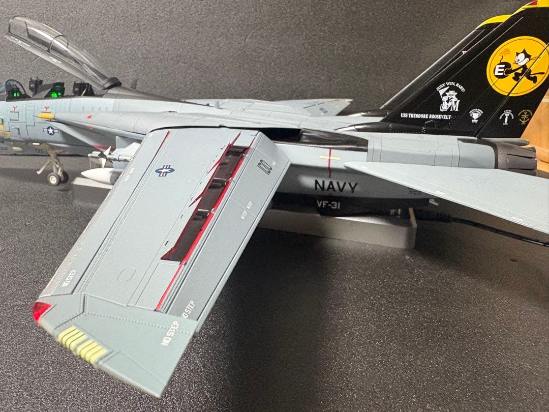 【動作確認済】アシェット 1/32 F-14D トムキャット1〜100号 完成品