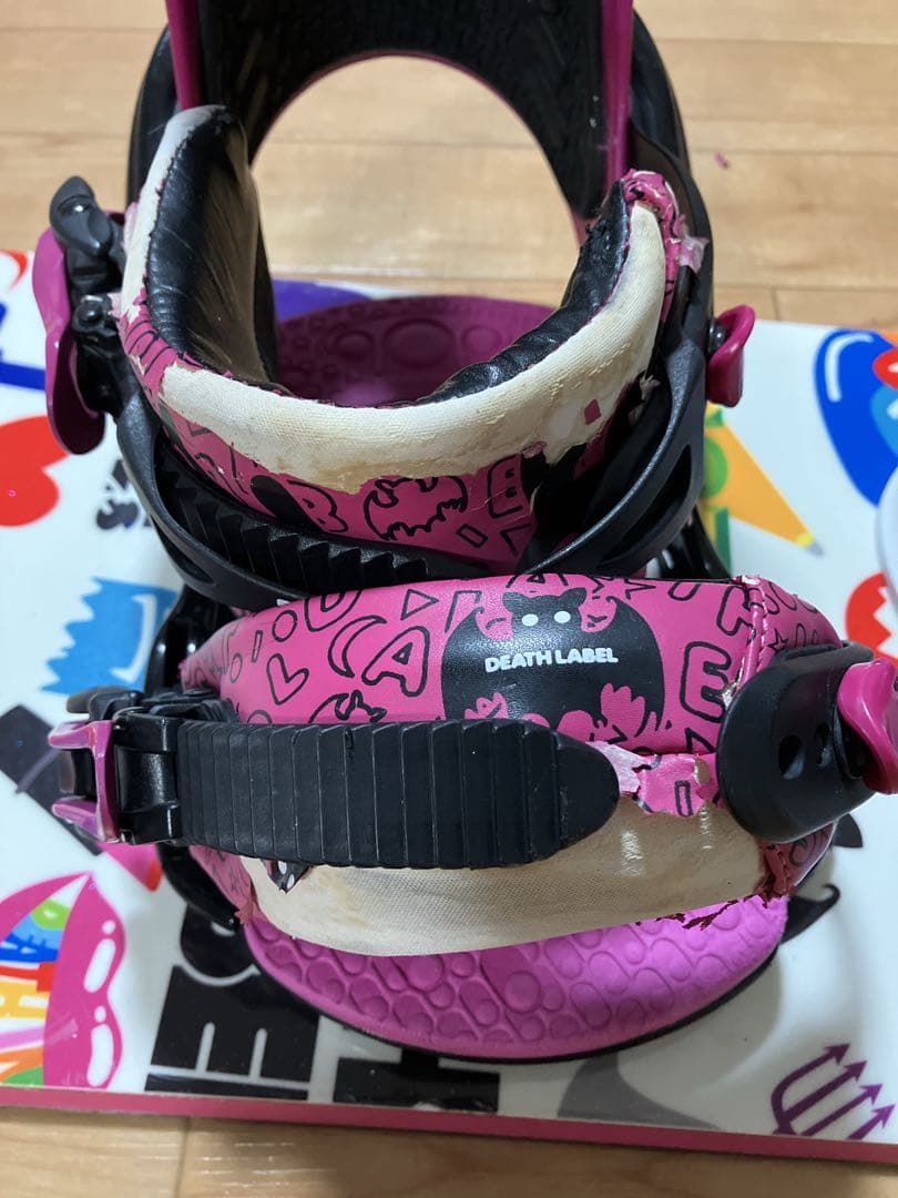 Death Label スノーボード ピンク139cm