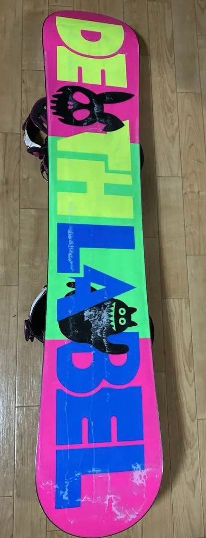 Death Label スノーボード ピンク139cm