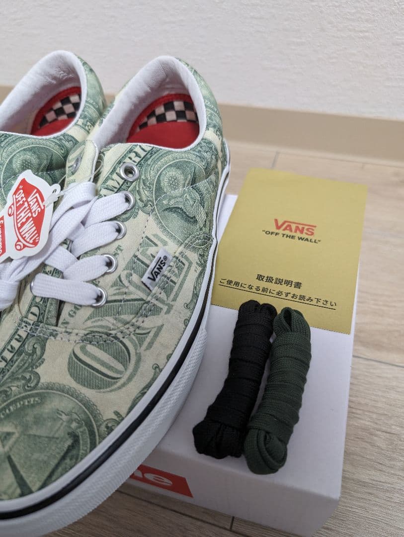 新品未使用 正規品 シュプリームSupreme Vans Dollar Era