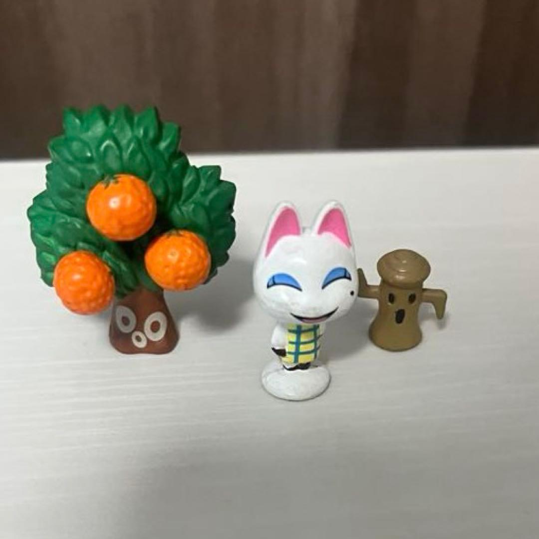 【レトロ品】どうぶつの森+ 森をつくろう　フィギュア オリビア家具人形セット