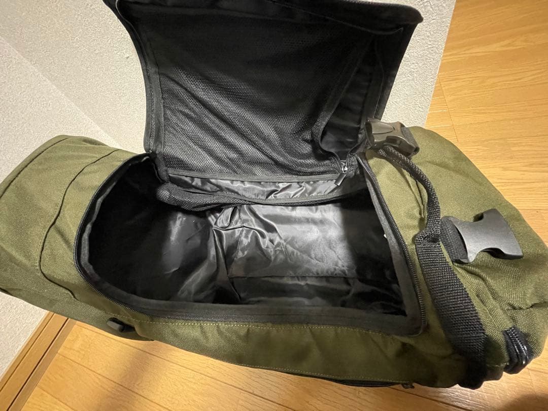 スケボー★スケートボード★キャリーバック カーキオレンジ