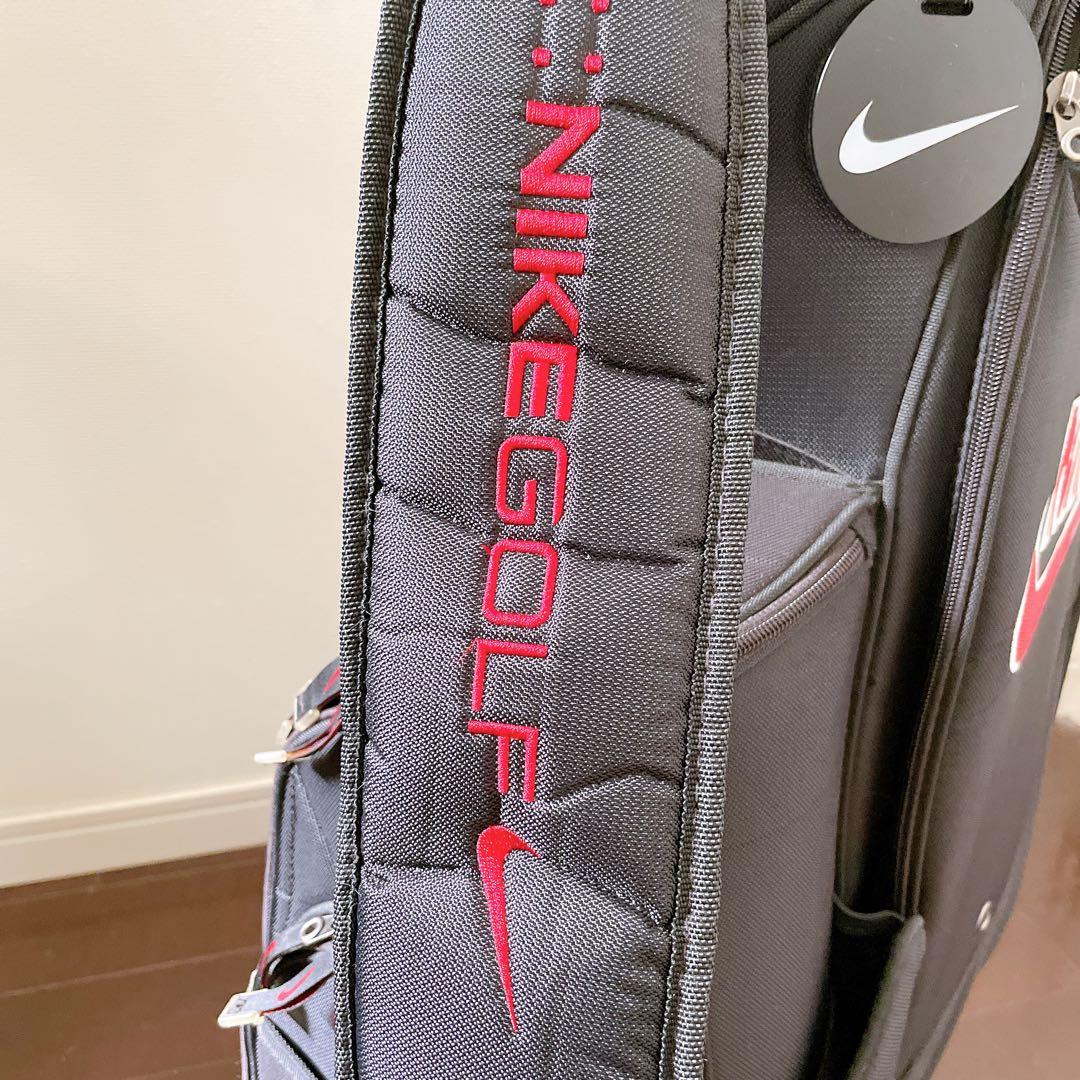 廃盤　NIKE ナイキゴルフ　キャディバッグ ブラック/レッド