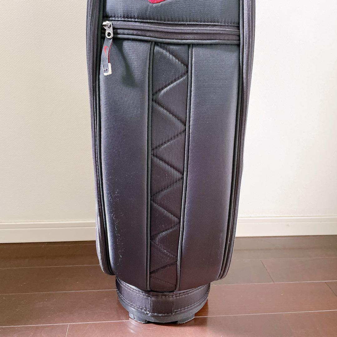 廃盤　NIKE ナイキゴルフ　キャディバッグ ブラック/レッド