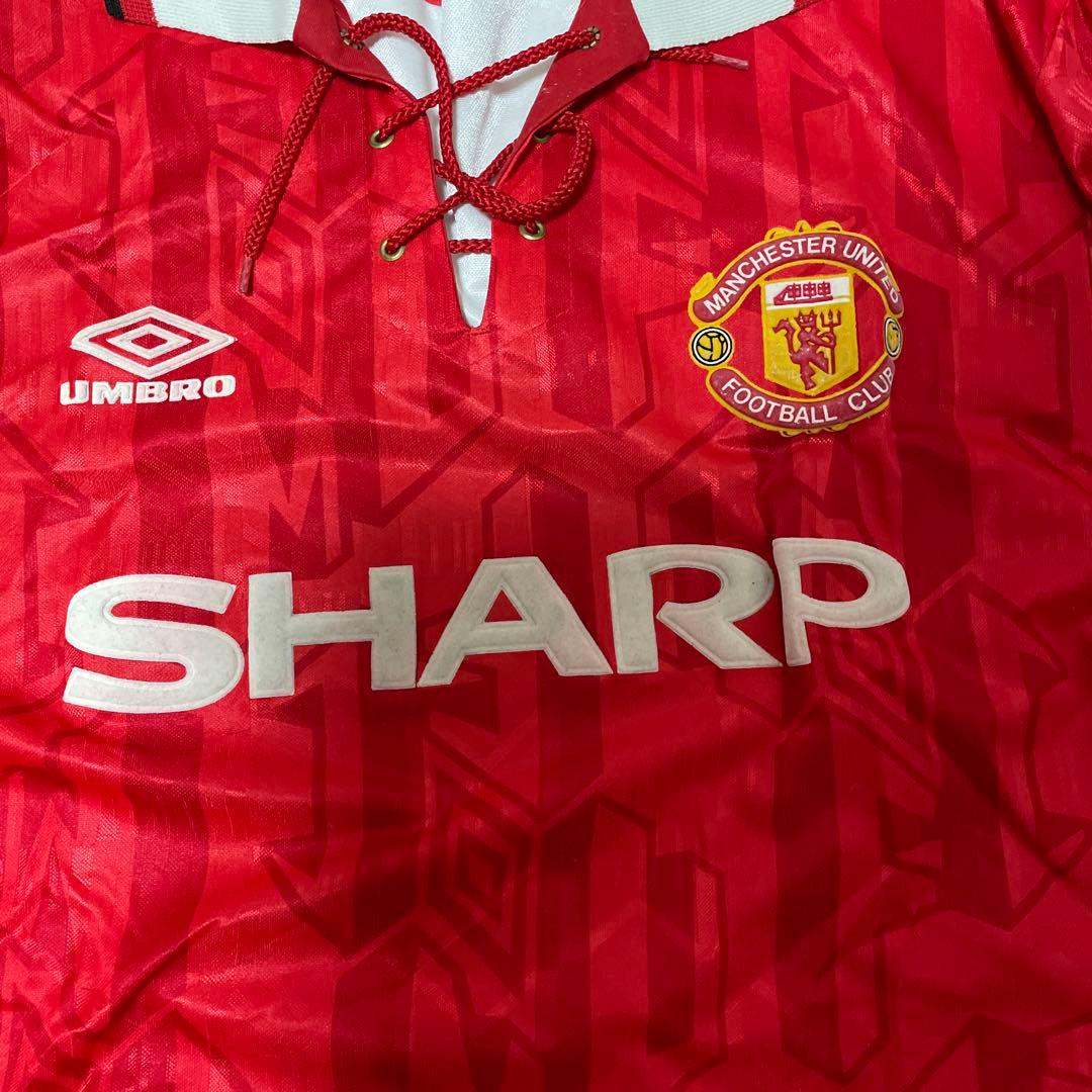 サッカーユニフォーム　マンチェスター・ユナイテッド エリックカントナ　サイズL