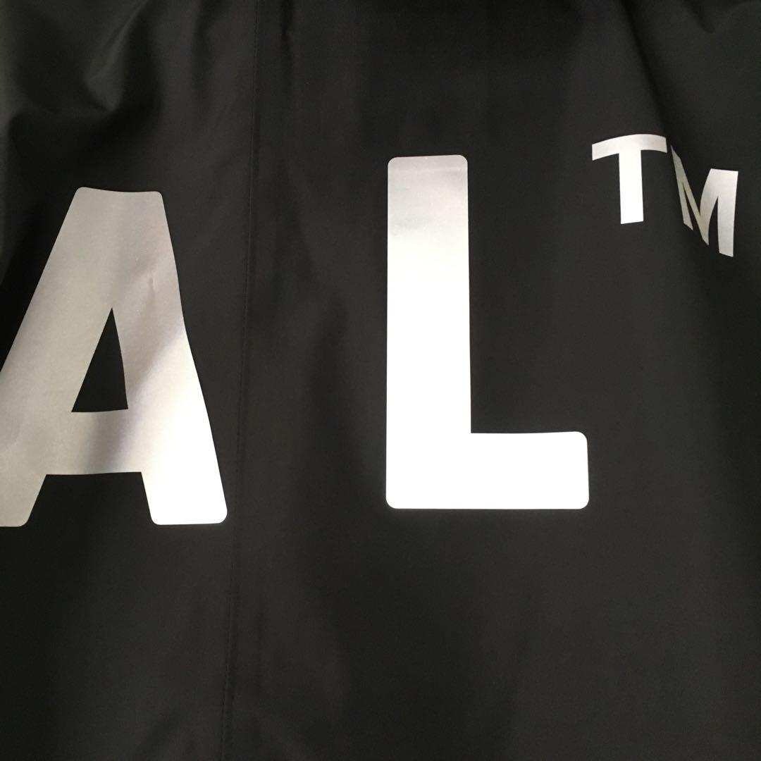 GOAL STUDIO ナイロンジャケット ウィンドブレーカー ブラック ロゴ