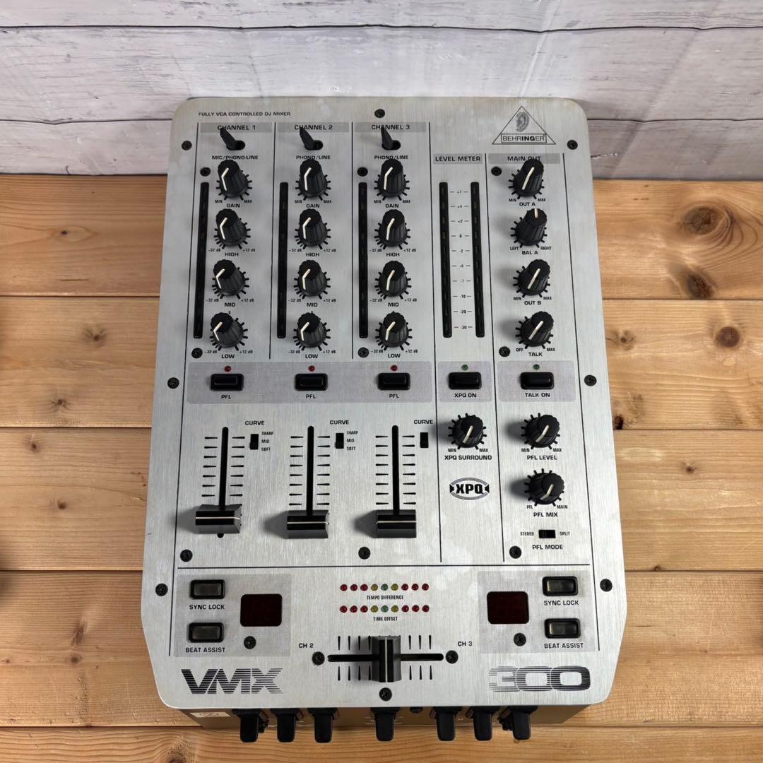 【商品名】 Behringer VMX300 DJミキサー　メンテ、動作確認済み