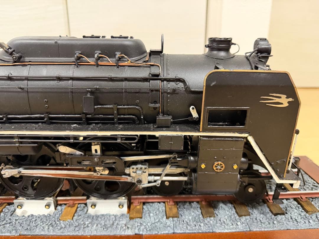 【完成品】デアゴスティーニ　週刊パーツ付クラフトマガジン 蒸気機関車Ｃ６２を作る