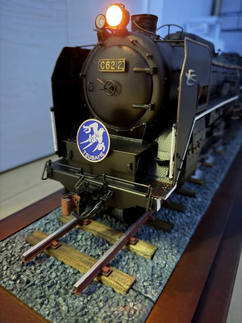 【完成品】デアゴスティーニ　週刊パーツ付クラフトマガジン 蒸気機関車Ｃ６２を作る