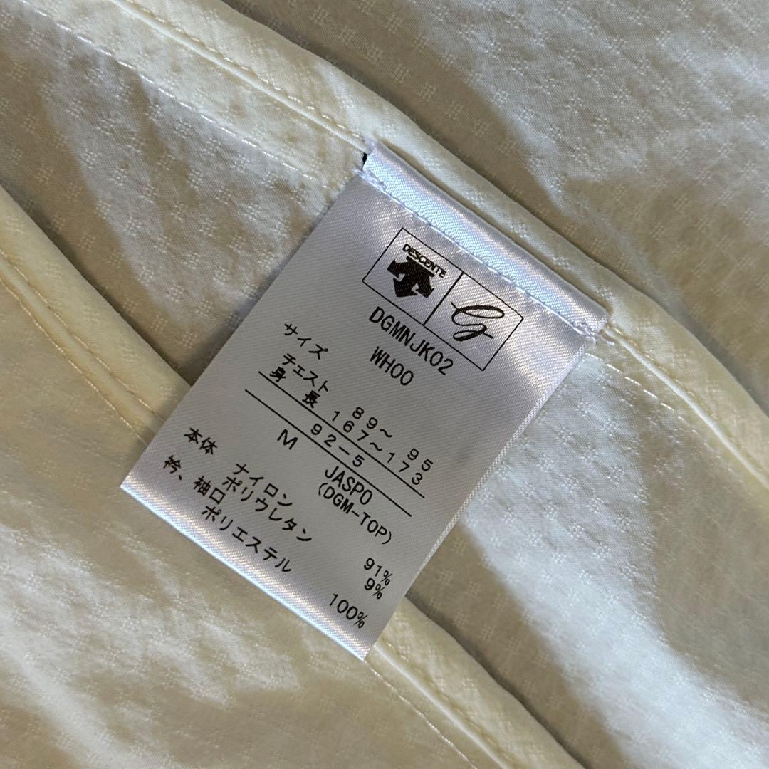 DESCENTE ゴルフ スクエアメッシュ ウィンドジャケット M デサント