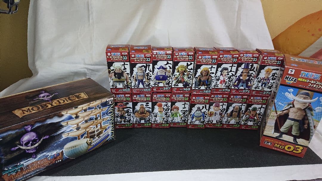 ワンピース ワールドコレクタブルフィギュア 白ひげ海賊団 まとめ売り