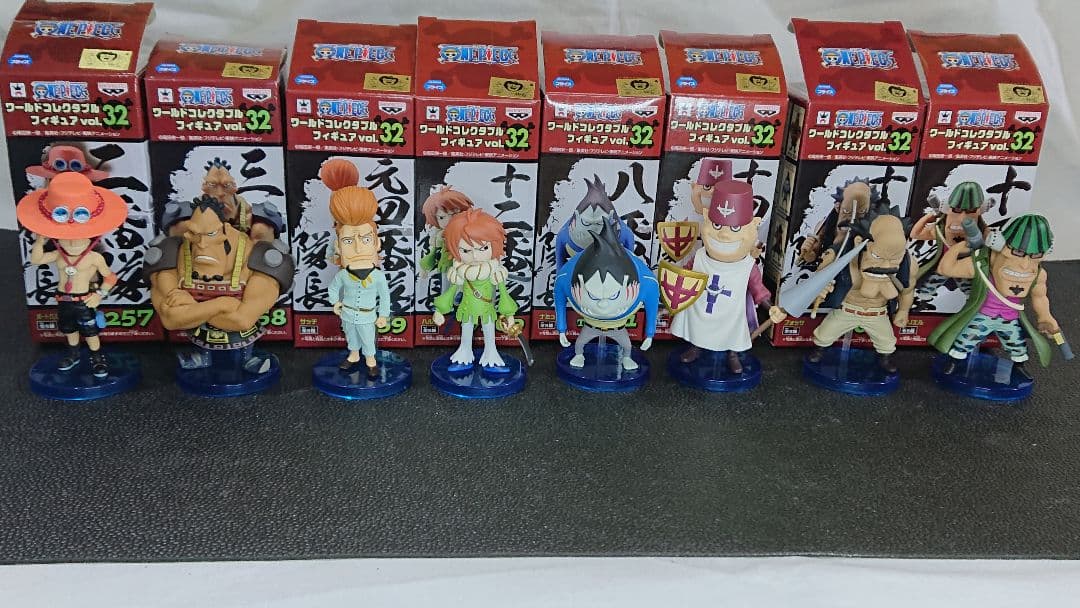 ワンピース ワールドコレクタブルフィギュア 白ひげ海賊団 まとめ売り