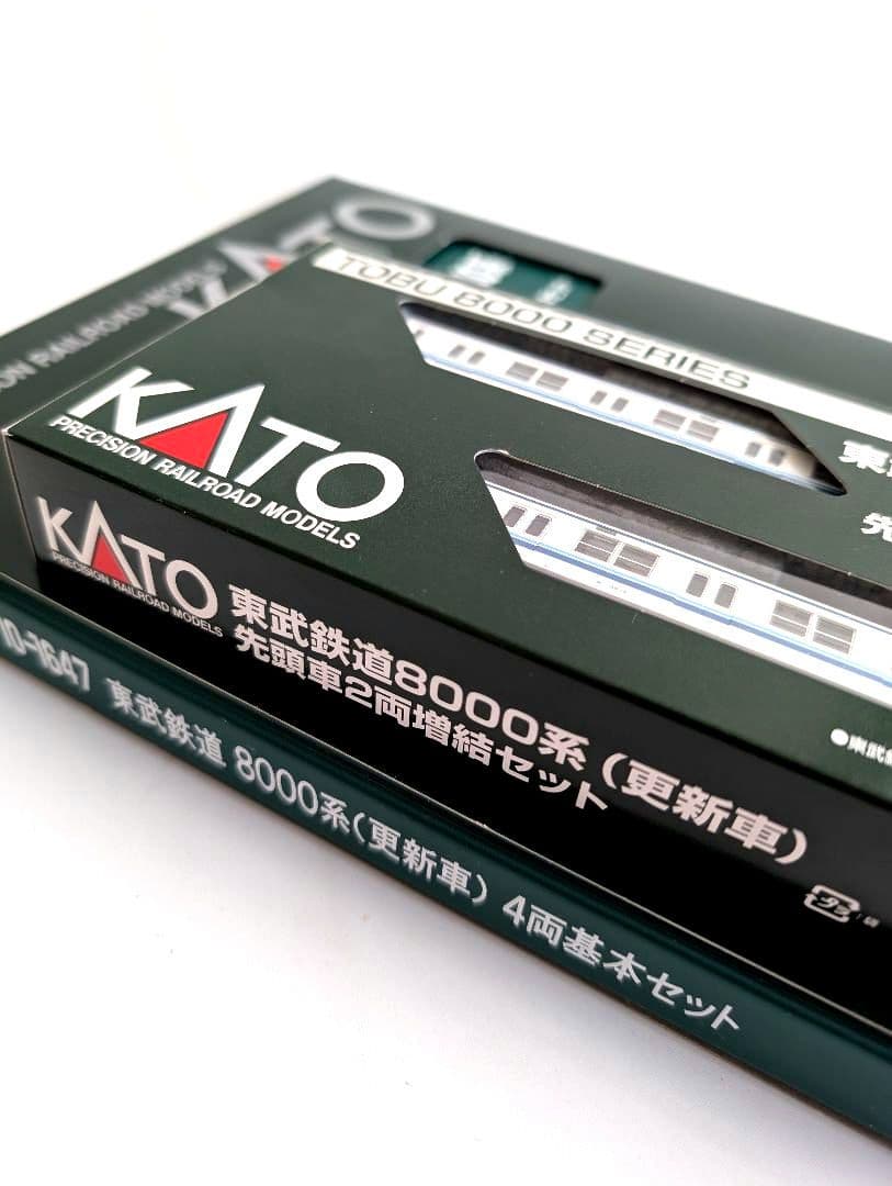 KATO　東武鉄道　8000系(更新車)　4両基本+先頭車2両増結+2両　計8両