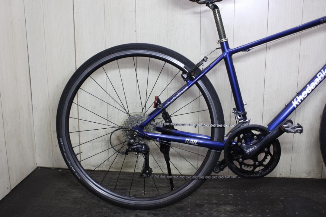 コーダーブルームrail 700C アルミ 2X9S 440mm クロスBLUE