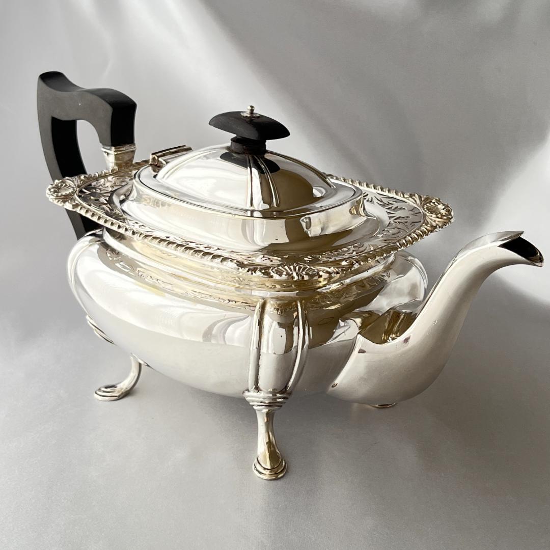 【James Deakin】 透かしのティーセット ティーポット 3点