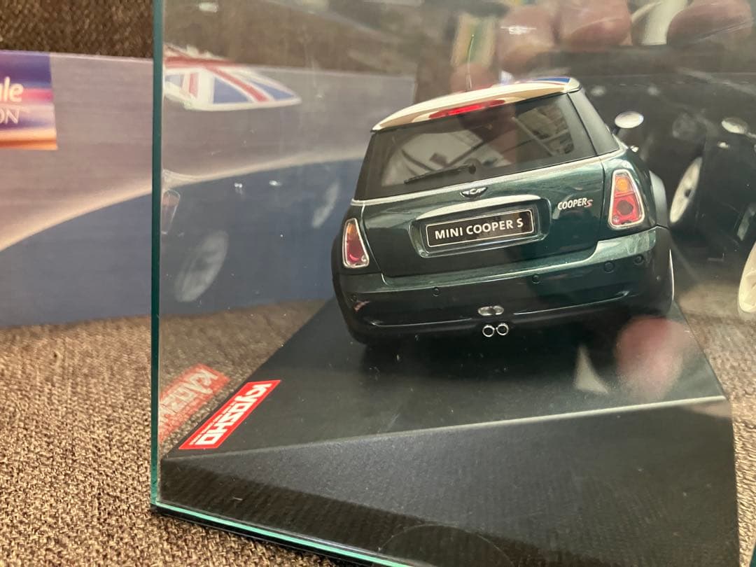 京商ミニッツ　ミニクーパーS メタリックグリーン　ユニオンジャック仕様