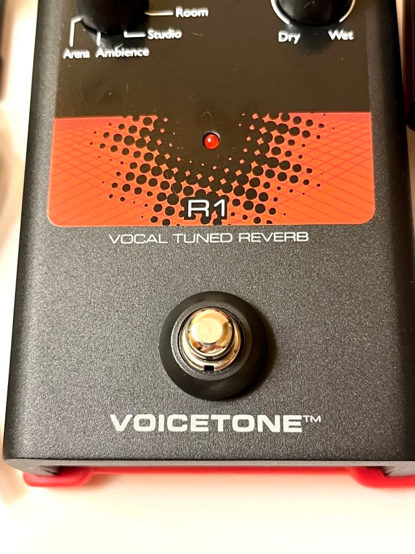 ボーカル用コンパクトエフェクター リバーブVoiceTone R1 ユーズド美品