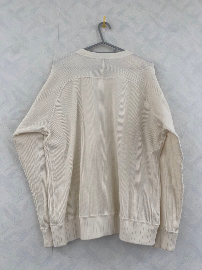 Rosasen ロサーセン ランダムワッフルトレーナー Lサイズ メンズ ゴルフ