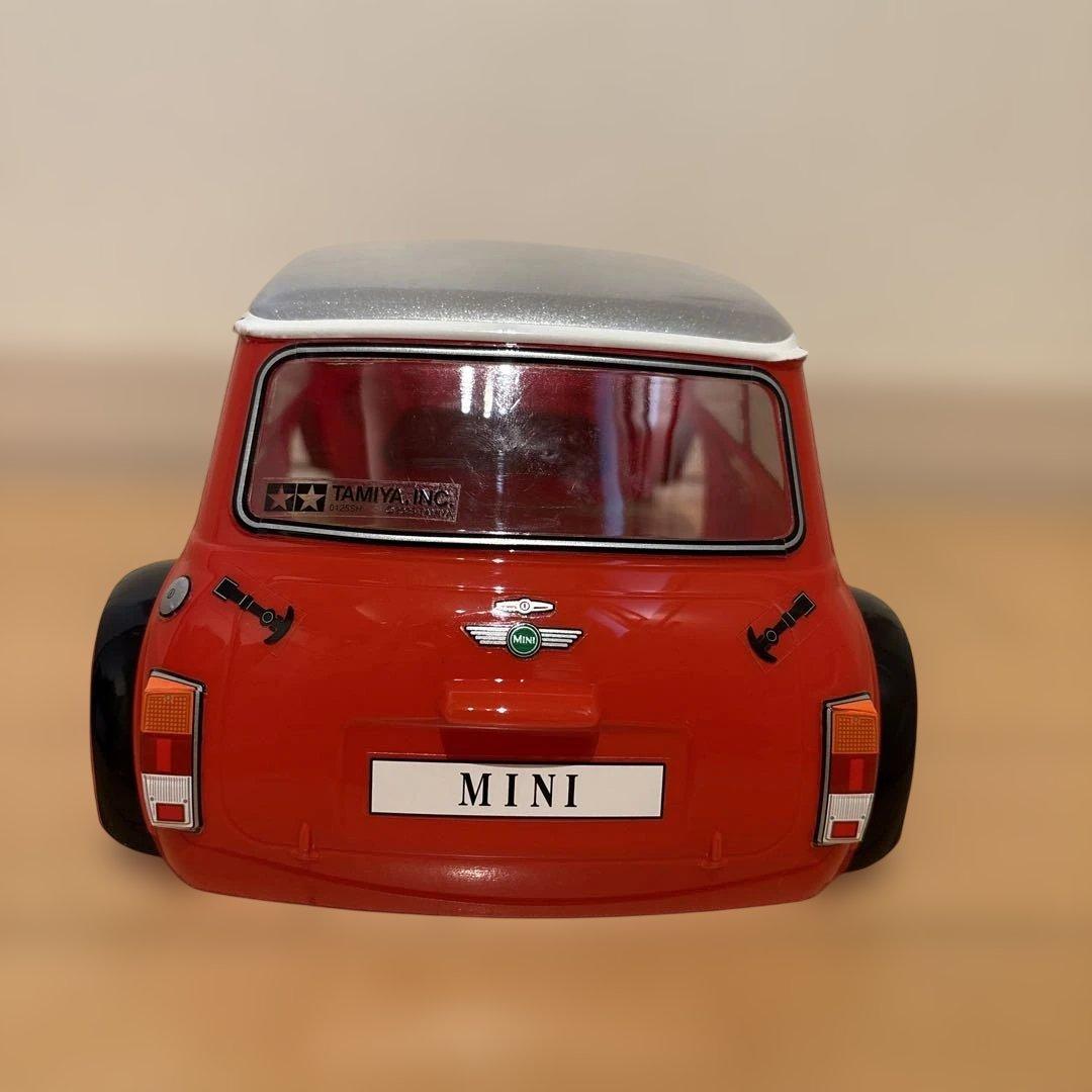 タミヤ　ラジコンボディ　ミニクーパーレーシング