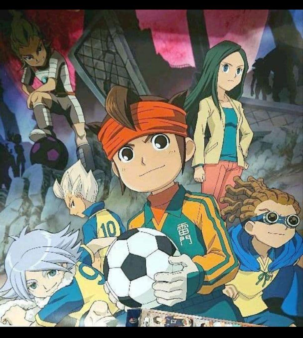 イナズマイレブンB3ポスターコレクション 円堂守 吹雪士郎 鬼道有人 豪炎寺修也