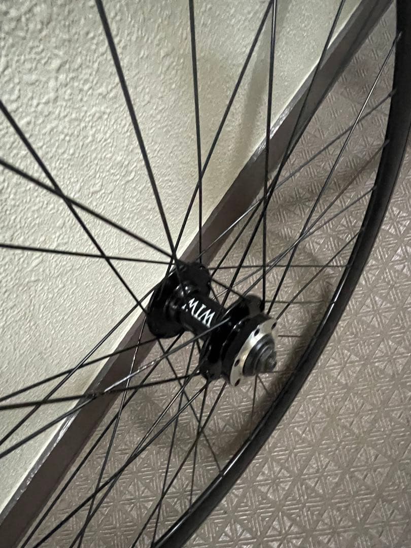 ピストバイクホイール 前後セット 競輪 700c ディープリム