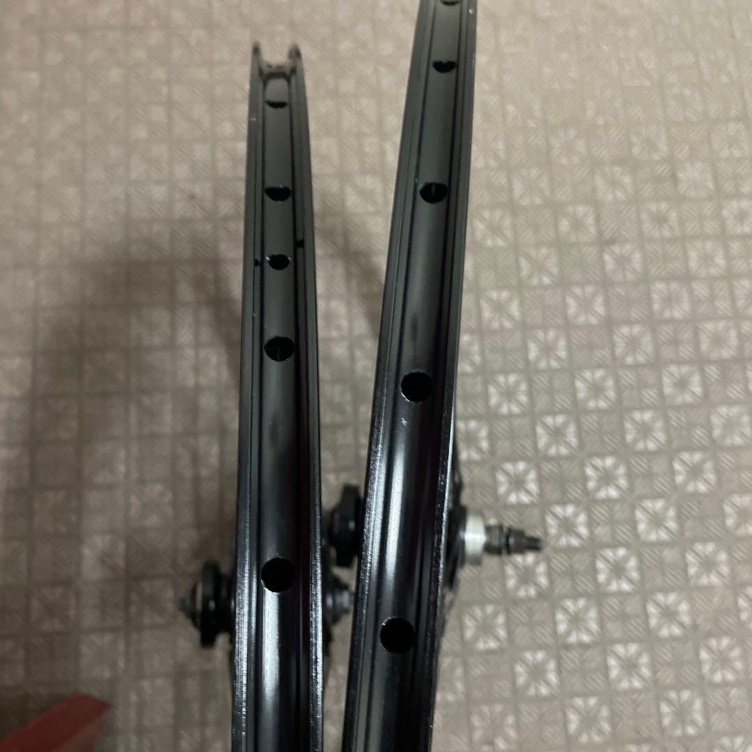 ピストバイクホイール 前後セット 競輪 700c ディープリム