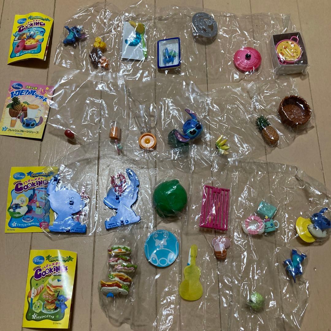 ディズニー　ミニチュア　スティッチ　リーメント　食玩