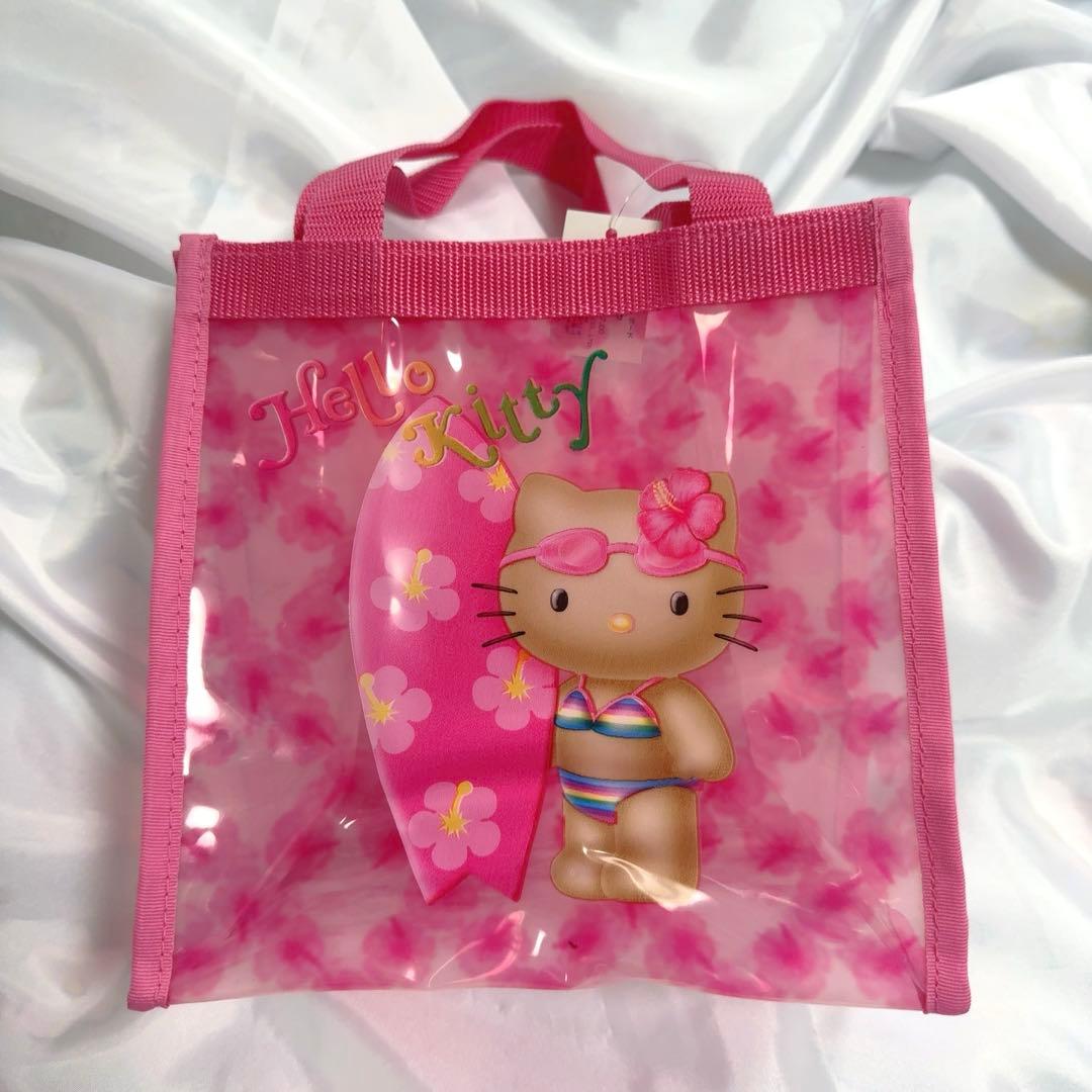 日焼けキティ ビニールバッグ 平成レトロ 小麦色