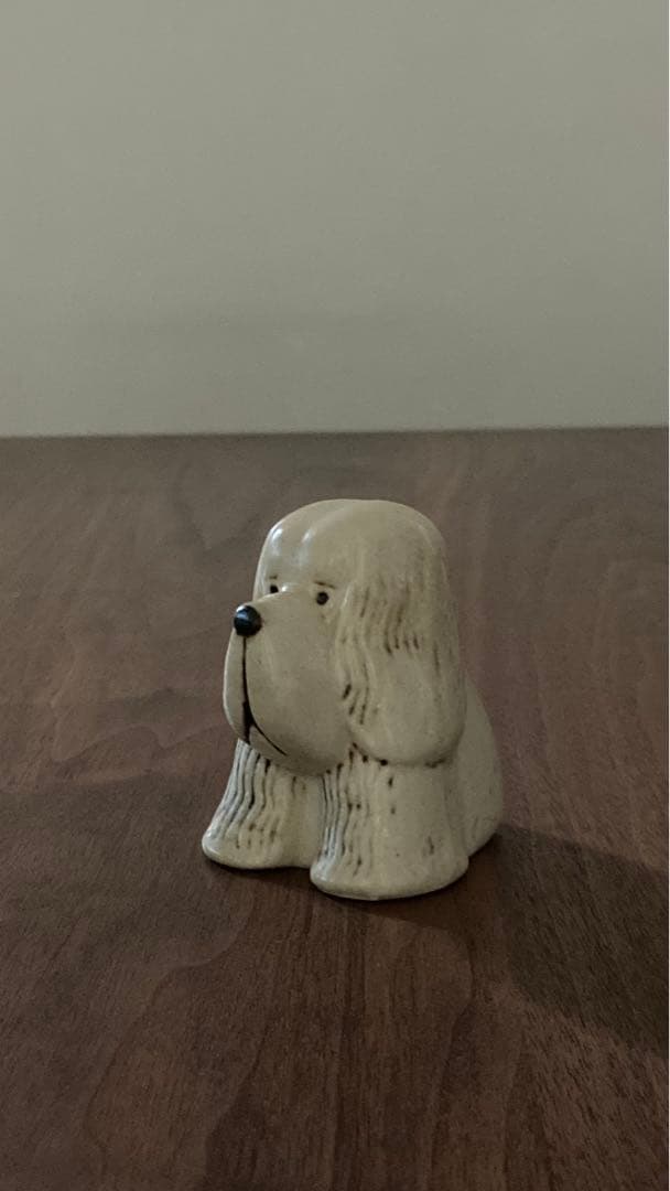 希少＊ヴィンテージ＊リサラーソン　スパニエル　スウェーデン　北欧　犬