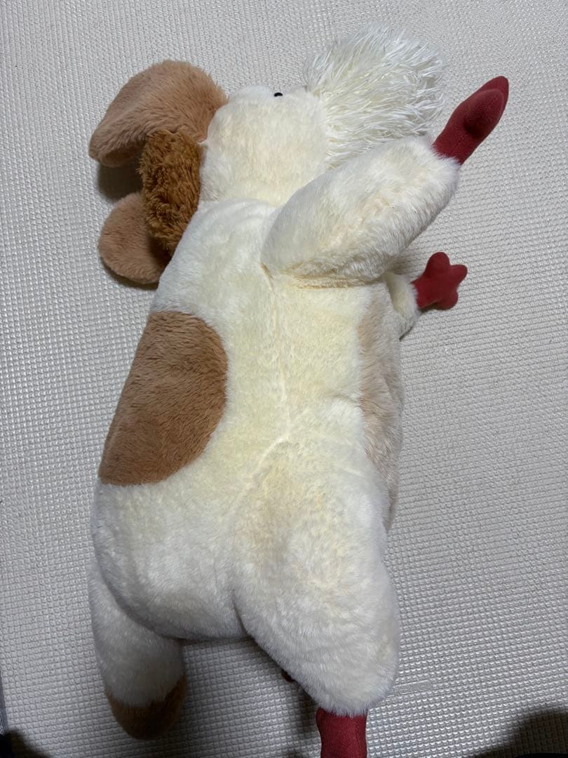 【中古】ジブリパーク　ヒン　特大ぬいぐるみ