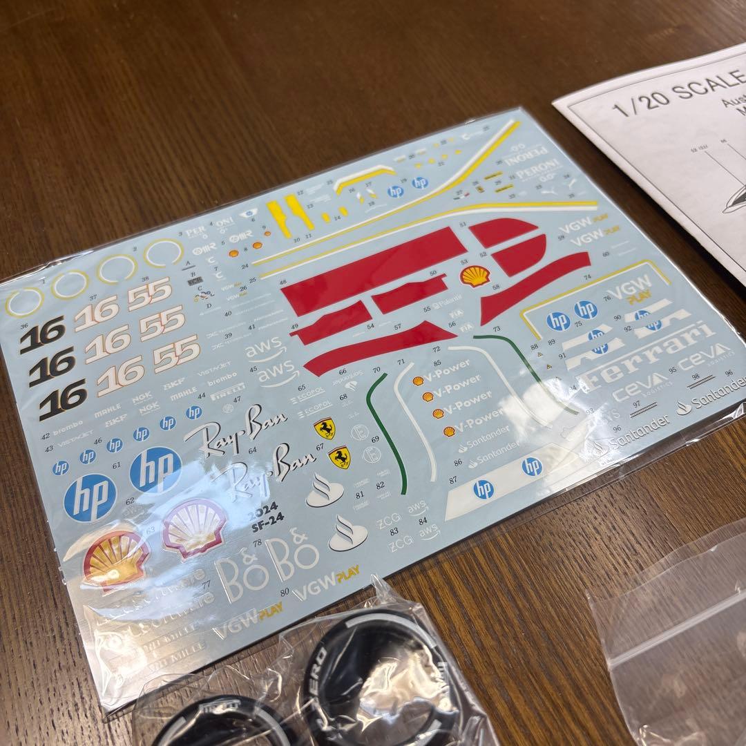 モデルファクトリーヒロ　1/20 フェラーリ　S-F1 2024 レジンキット