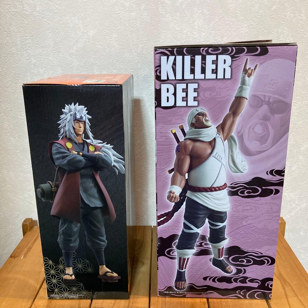 NARUTO ナルト 1番くじA賞 自来也とD賞 キラービーとE賞2点