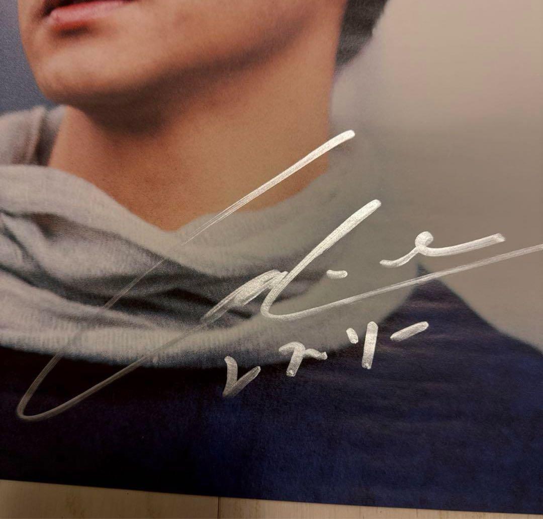 【激レア貴重】レスリーチャン直筆サイン　大ポスター