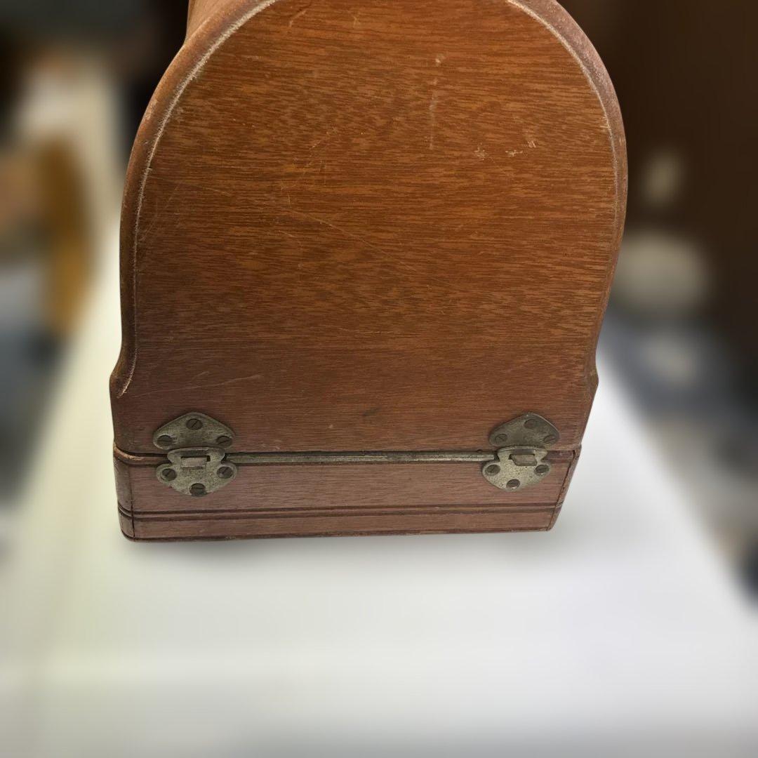 アンティークLEAD ミシン 木製ケース付き
