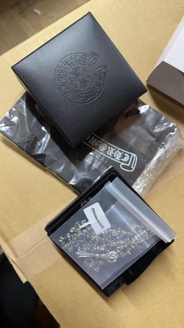 CHROME HEARTS クロスフラワー フルチェーン ネックレス シルバー