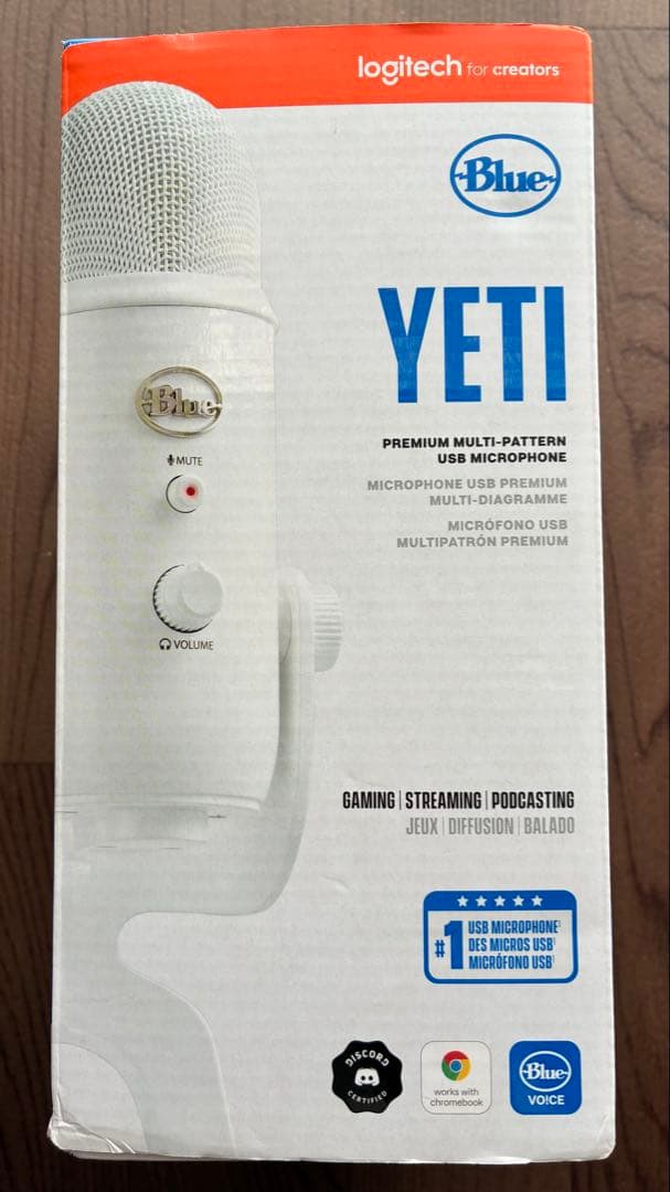 Blue YETI USBマイク ホワイトWhite