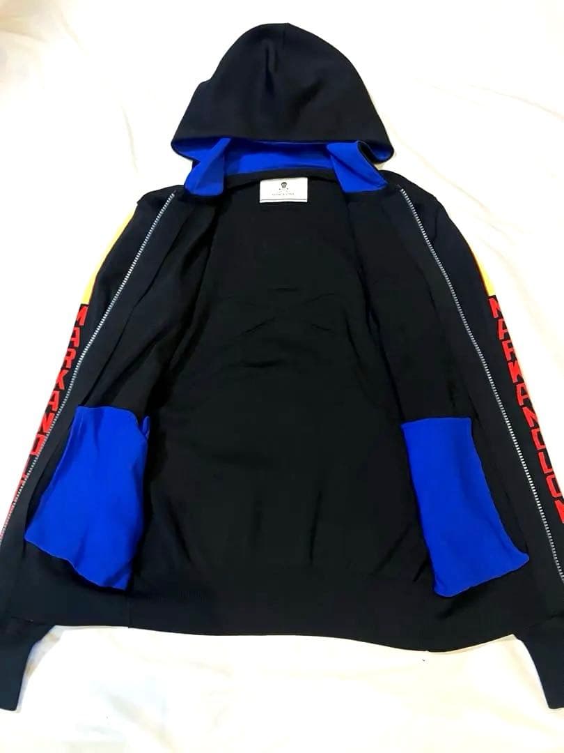 ⭐️マークアンドロナ セットアップ ブラック 黒 パーカー パンツ スカル